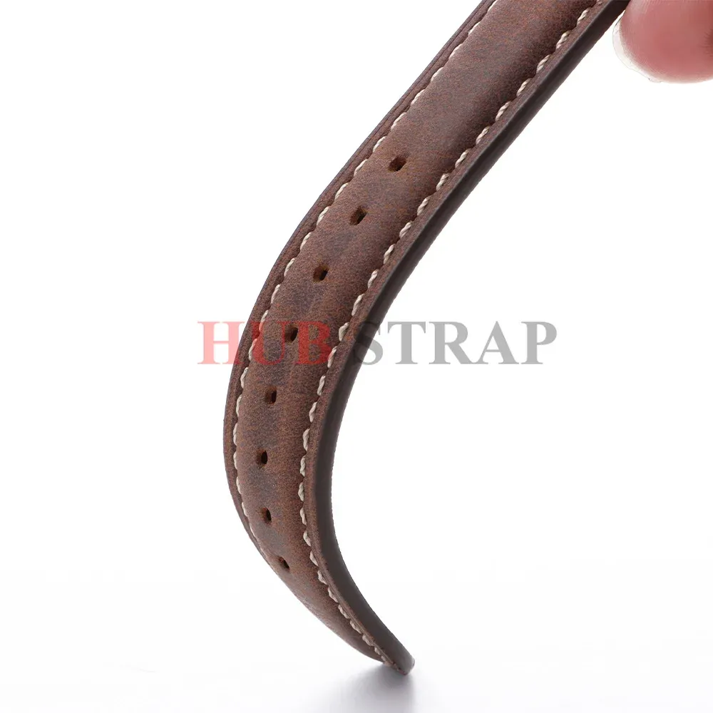 Bracelet montre cuir vintage 14 à 24 mm