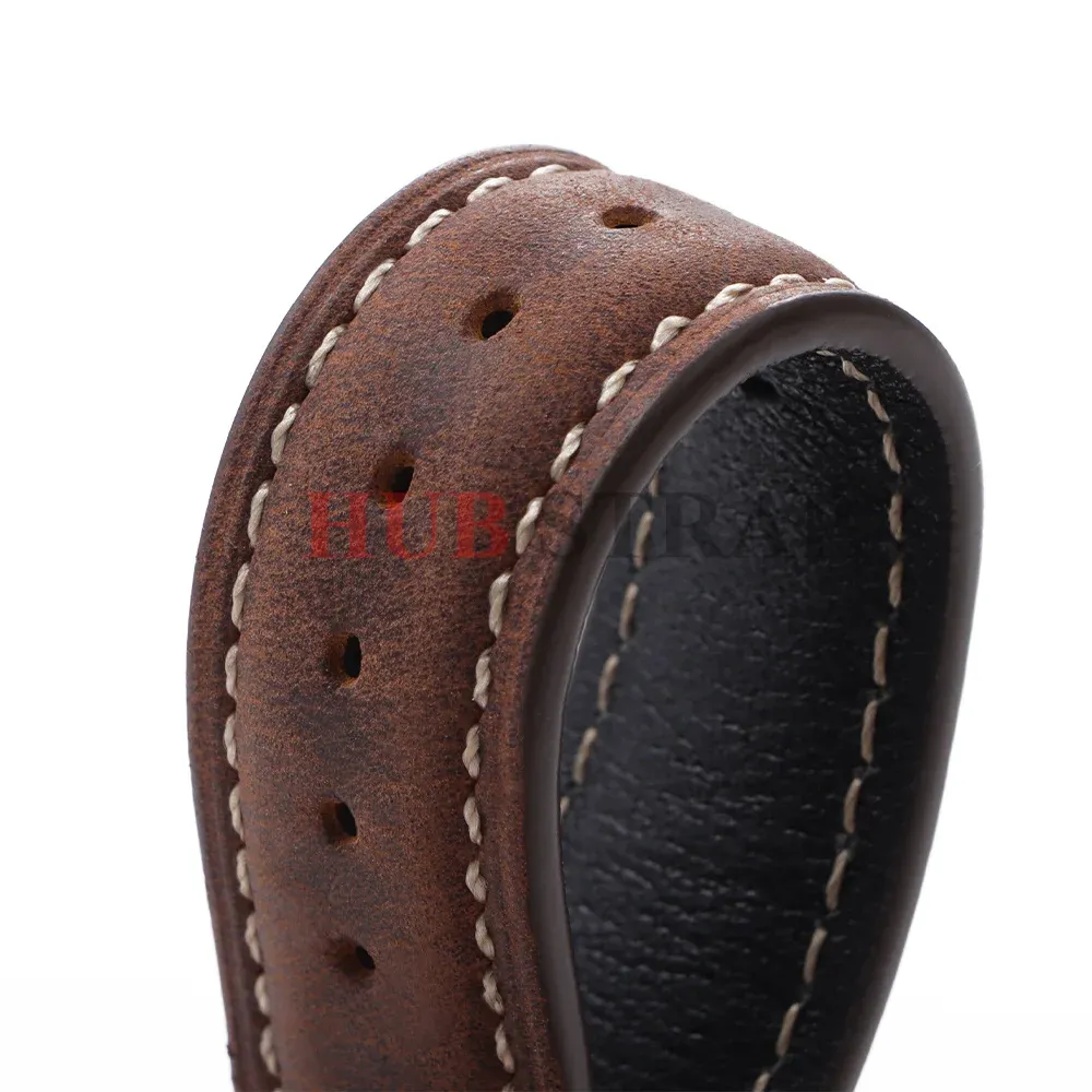 Bracelet montre cuir vintage 14 à 24 mm