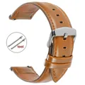 Bracelet montre cuir vintage 18 à 22 mm pour DW – Couleur du bracelet Marron