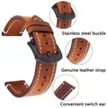 Bracelet montre cuir vintage 18 à 24 mm – 2