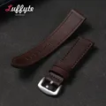 Bracelet montre cuir vintage 18 à 24 mm – 5