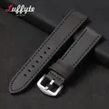 Bracelet montre cuir vintage 18 à 24 mm – Couleur du bracelet Grey