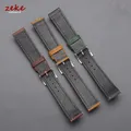 Bracelet montre cuir vintage 18 à 24 mm pour Omega et Seiko – 5
