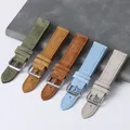 Bracelet montre daim cuir 18 à 22 mm – 4