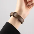 Bracelet montre fin cuir Xiaomi Mi Band 8 – 6