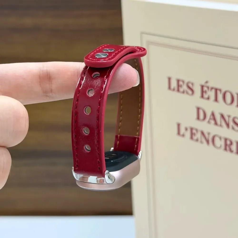 Bracelet montre fin cuir Xiaomi Mi Band 8