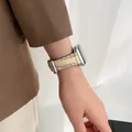 Bracelet montre luxe cuir Apple Watch 38 à 49 mm – 3