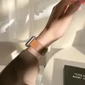 Bracelet montre luxe cuir Apple Watch 38 à 49 mm – 4