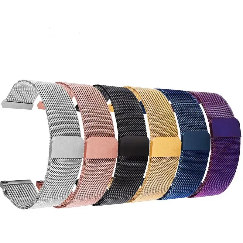 Bracelet montre maille magnétique 16 à 24 mm