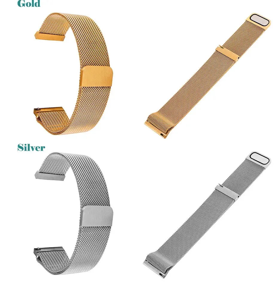 Bracelet montre maille magnétique 16 à 24 mm
