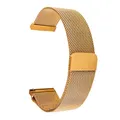 Bracelet montre maille magnétique 16 à 24 mm – Couleur du bracelet Gold