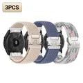 Bracelet montre nylon extensible 20 à 26 mm Garmin – Couleur 3PC MT GB CP