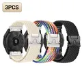 Bracelet montre nylon extensible 20 à 26 mm Garmin – Couleur 3PC Star colorful BK