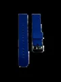 Bracelet montre silicone 18 à 22 mm universel – Couleur du bracelet Deep blue(black)
