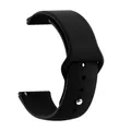 Bracelet montre silicone 20 à 22 mm pour Garmin Vivoactive – Couleur du bracelet 01-Black