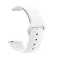 Bracelet montre silicone 20 à 22 mm pour Garmin Vivoactive – Couleur du bracelet 02-White