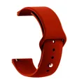 Bracelet montre silicone 20 à 22 mm pour Garmin Vivoactive – Couleur du bracelet 04-Red