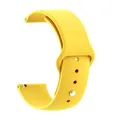 Bracelet montre silicone 20 à 22 mm pour Garmin Vivoactive – Couleur du bracelet 06-Yellow