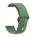 Bracelet montre silicone 20 à 22 mm pour Garmin Vivoactive – Couleur du bracelet 08-Pine-green