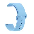 Bracelet montre silicone 20 à 22 mm pour Garmin Vivoactive – Couleur du bracelet 14-Sky-blue