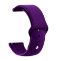 Bracelet montre silicone 20 à 22 mm pour Garmin Vivoactive – Couleur du bracelet 16-Purple