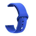 Bracelet montre silicone 20 à 22 mm pour Garmin Vivoactive – Couleur du bracelet 22-Royal-blue