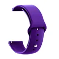 Bracelet montre silicone 20 à 22 mm pour Garmin Vivoactive – Couleur du bracelet 24-Purple