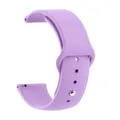 Bracelet montre silicone 20 à 22 mm pour Garmin Vivoactive – Couleur du bracelet 25-light-purple