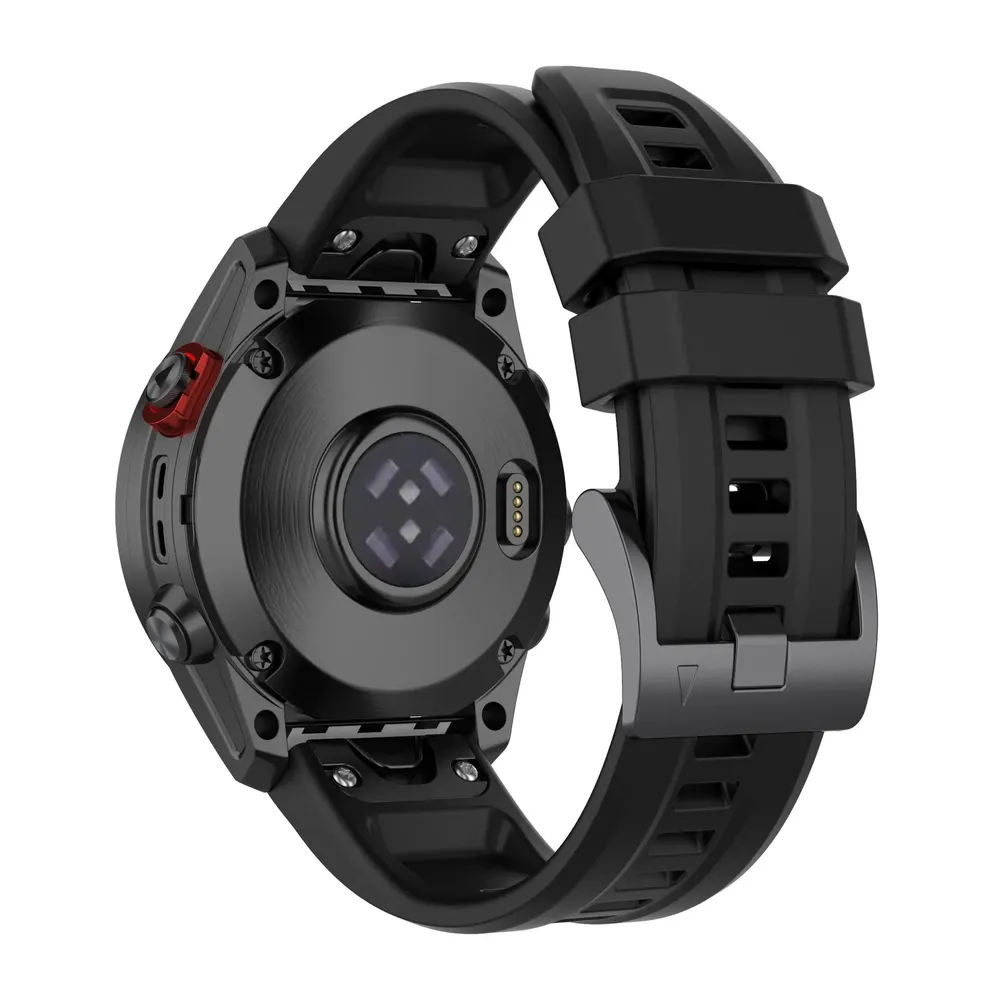 Bracelet montre silicone 20 à 26 mm