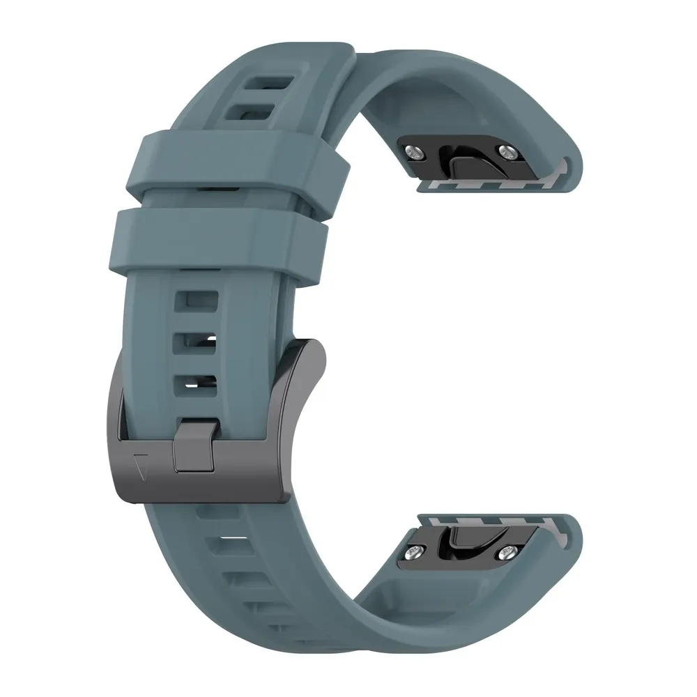 Bracelet montre silicone 20 à 26 mm