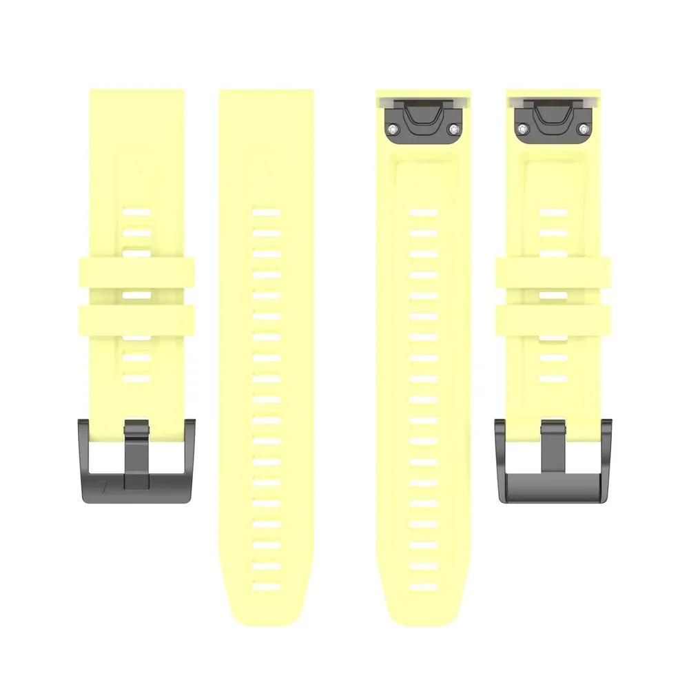 Bracelet montre silicone 20 à 26 mm