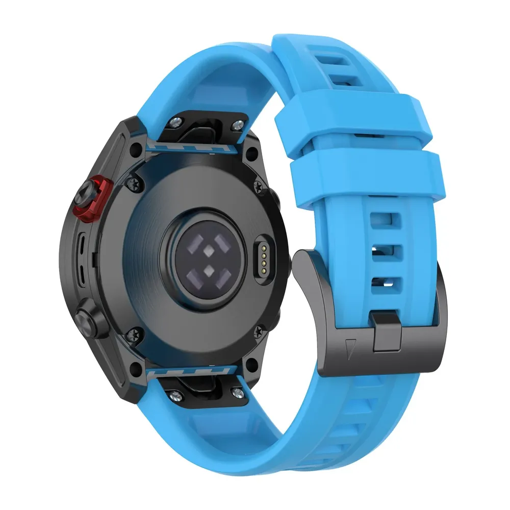 Bracelet montre silicone 20 à 26 mm