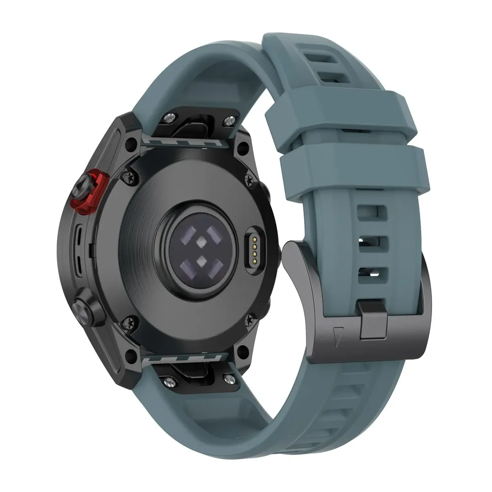 Bracelet montre silicone 20 à 26 mm