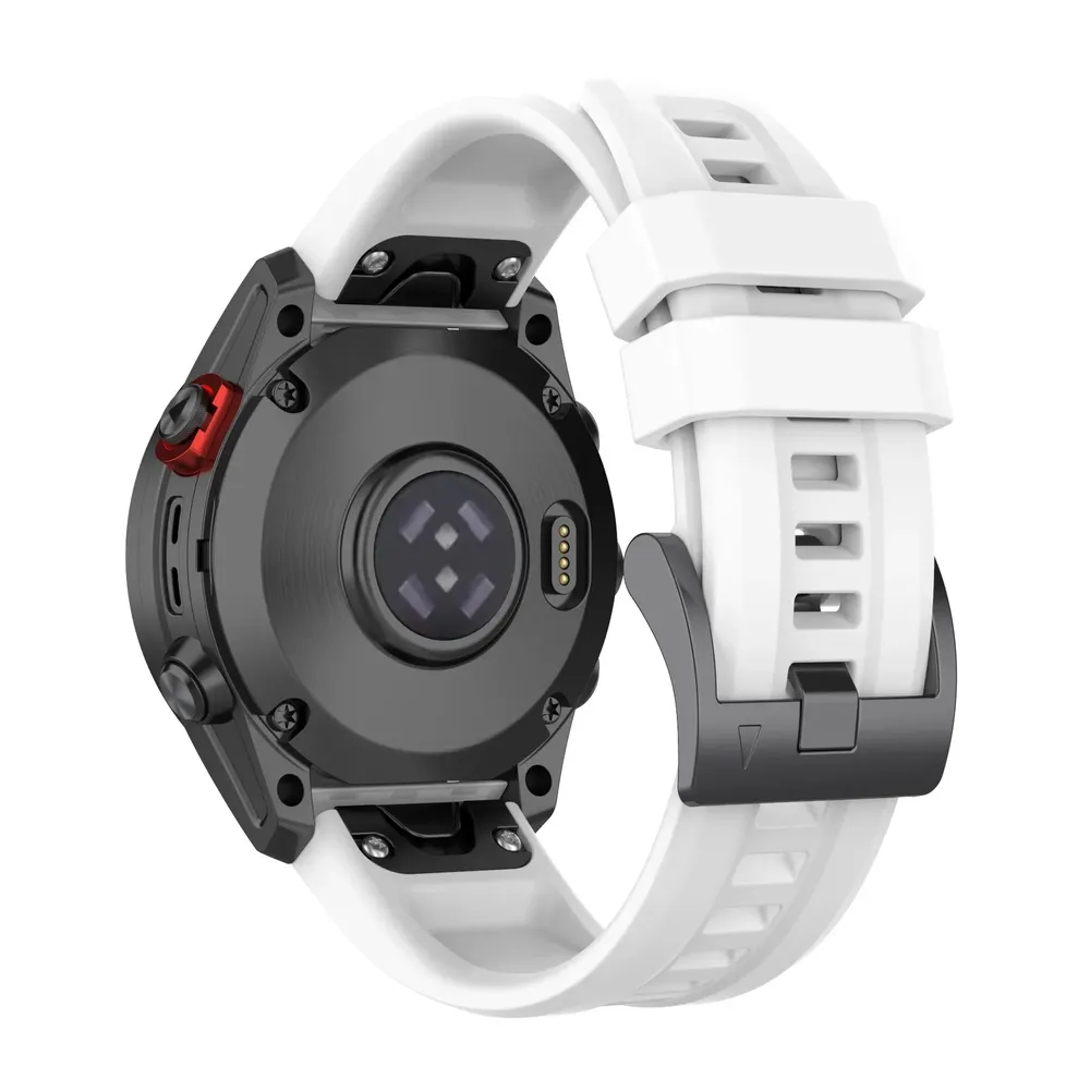 Bracelet montre silicone 20 à 26 mm