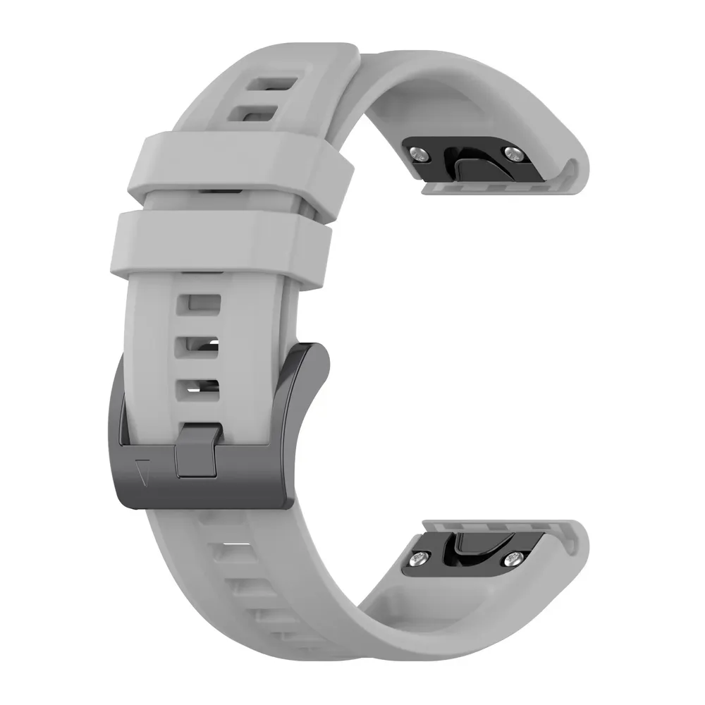 Bracelet montre silicone 20 à 26 mm