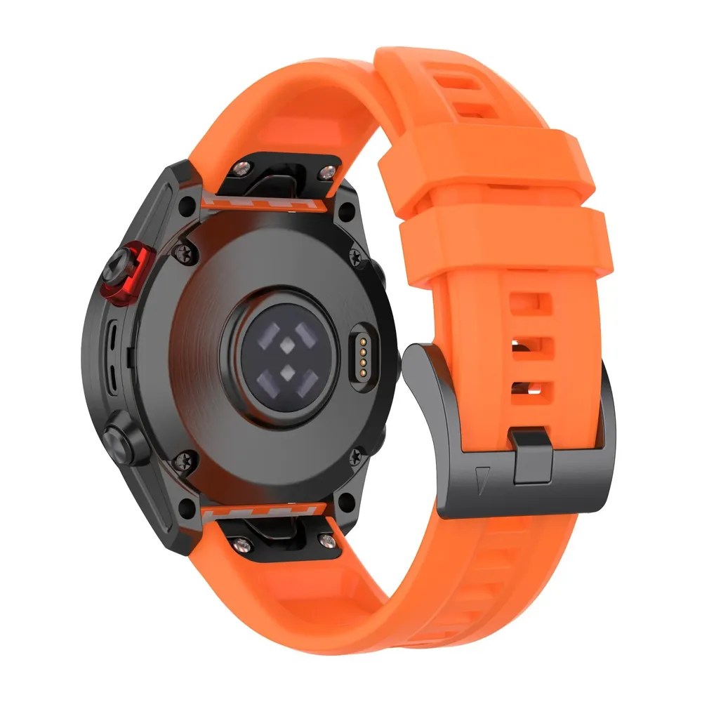 Bracelet montre silicone 20 à 26 mm