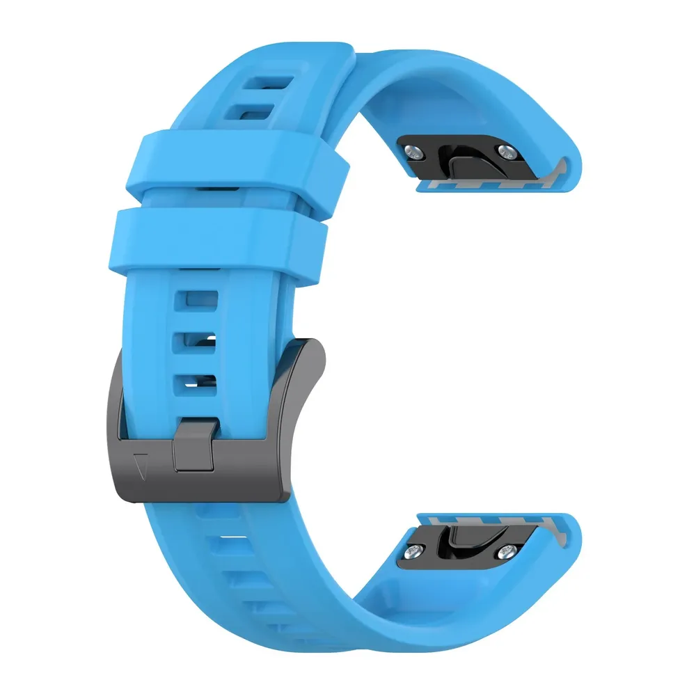 Bracelet montre silicone 20 à 26 mm