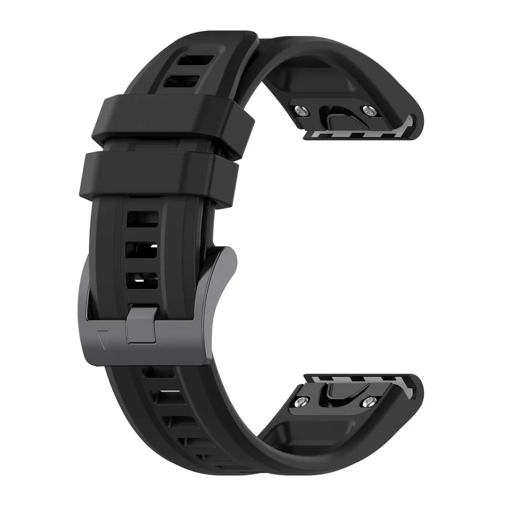 Bracelet montre silicone 20 à 26 mm