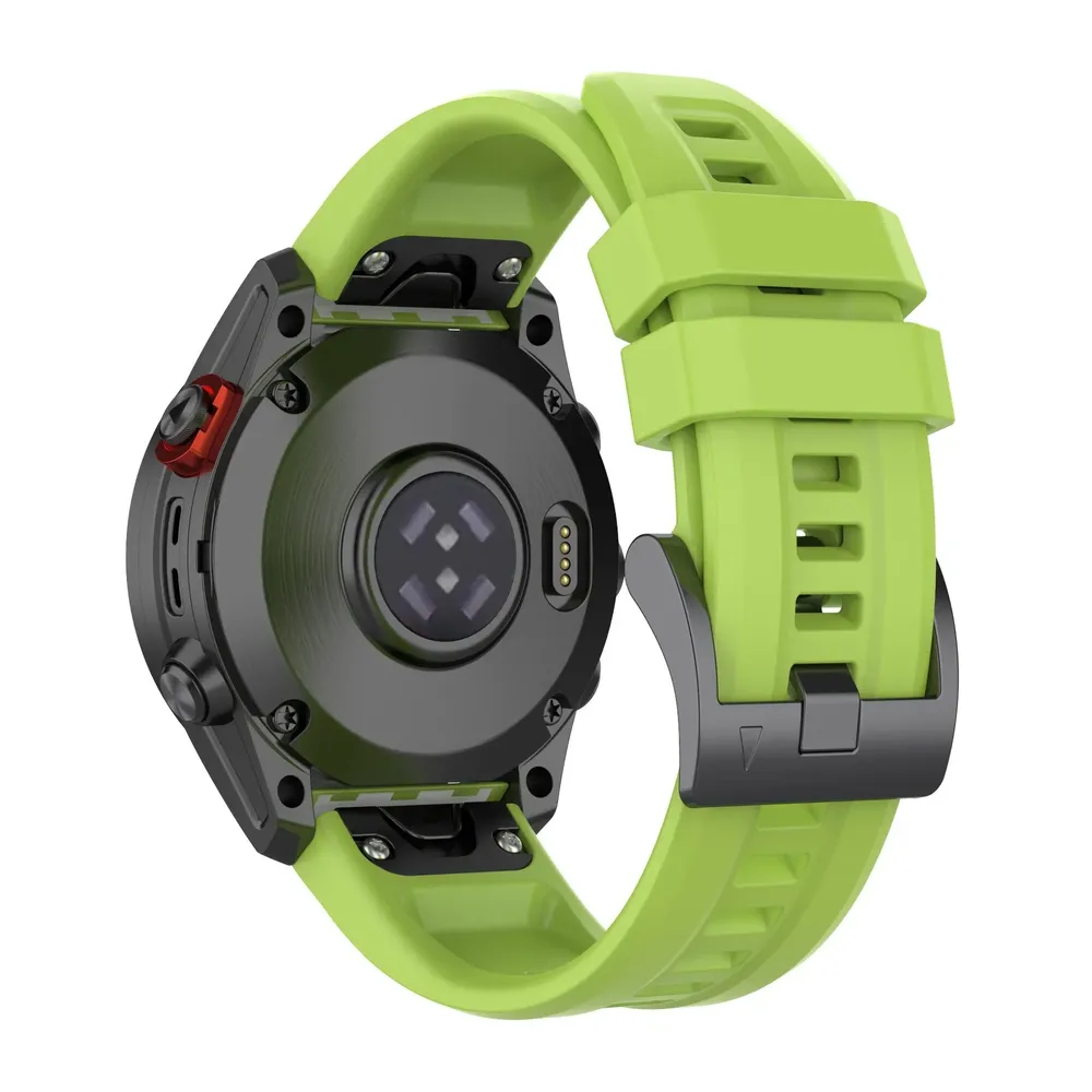 Bracelet montre silicone 20 à 26 mm