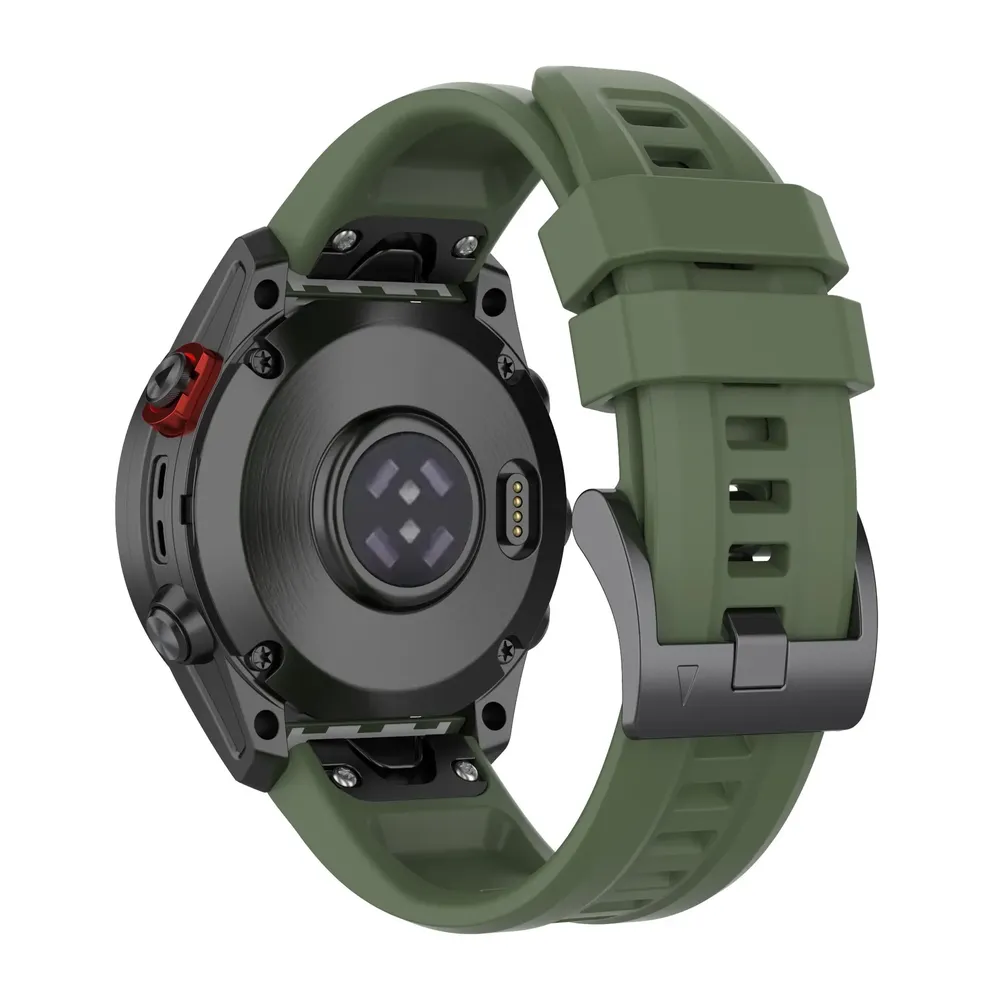 Bracelet montre silicone 20 à 26 mm