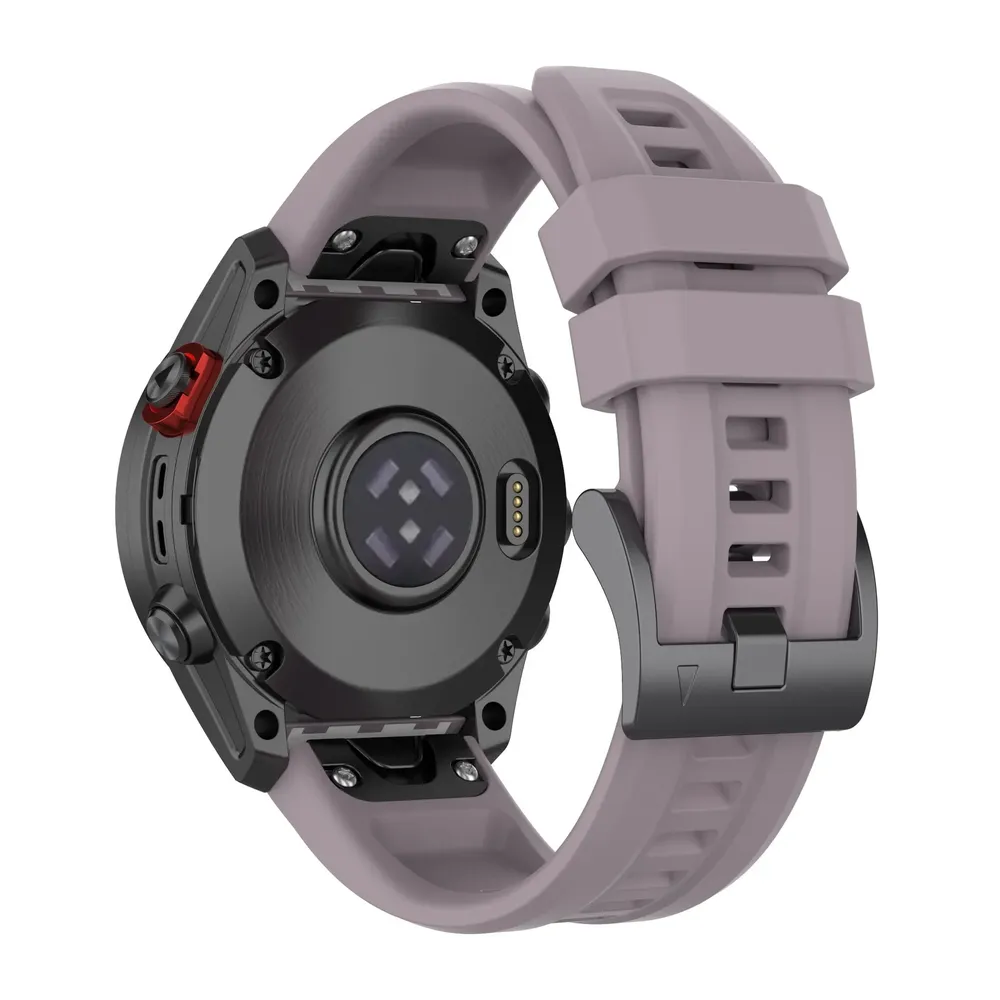 Bracelet montre silicone 20 à 26 mm