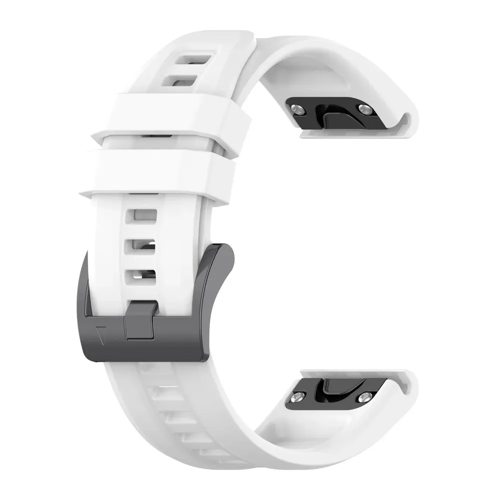 Bracelet montre silicone 20 à 26 mm