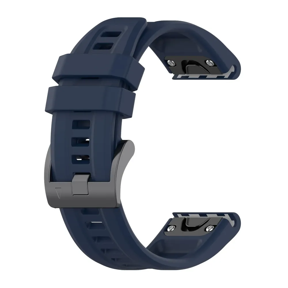 Bracelet montre silicone 20 à 26 mm