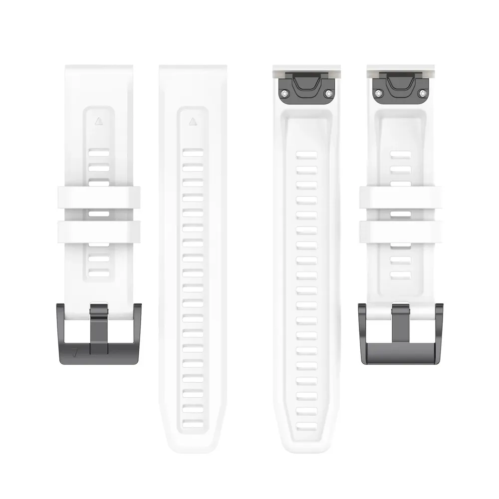 Bracelet montre silicone 20 à 26 mm