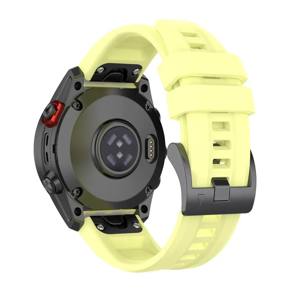 Bracelet montre silicone 20 à 26 mm