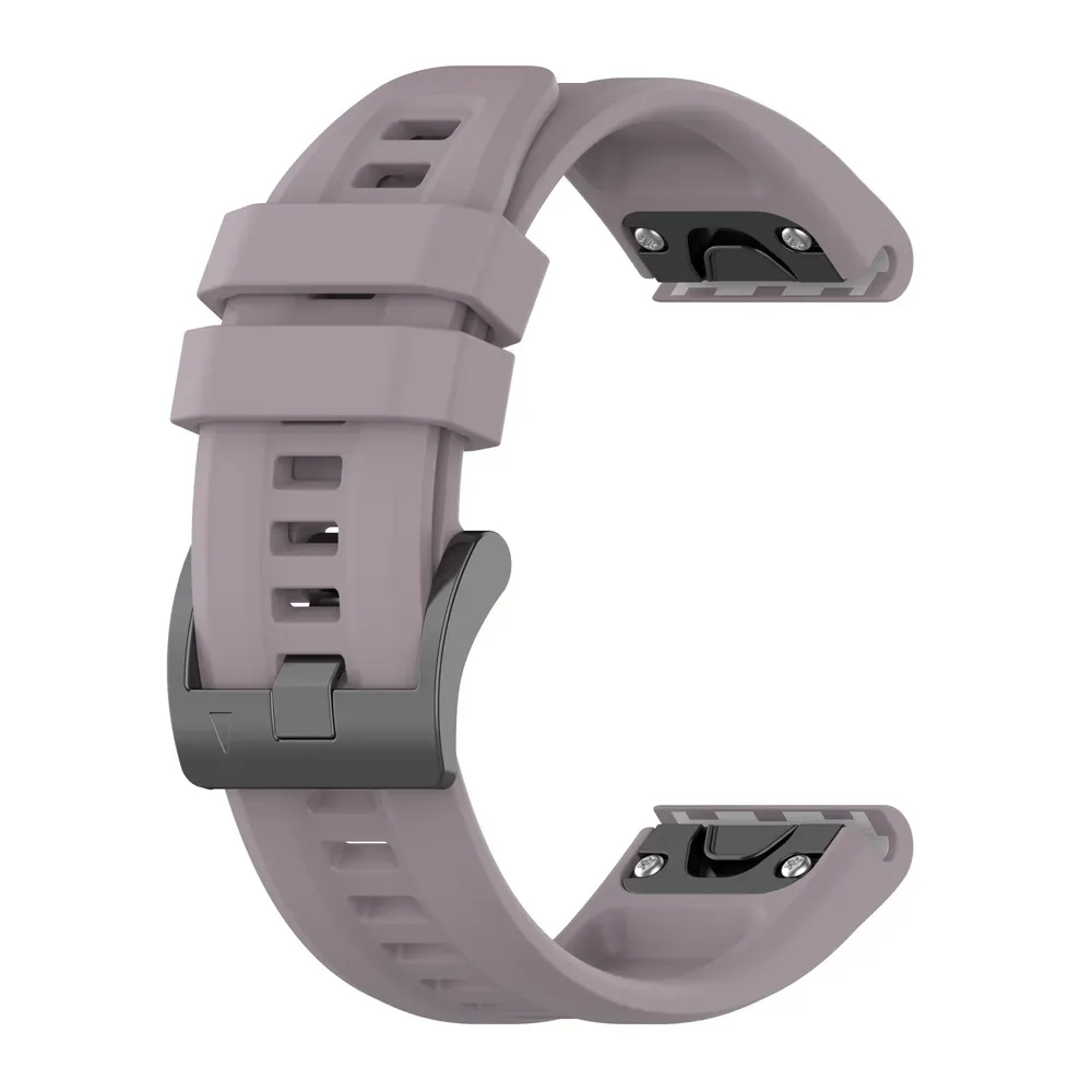 Bracelet montre silicone 20 à 26 mm