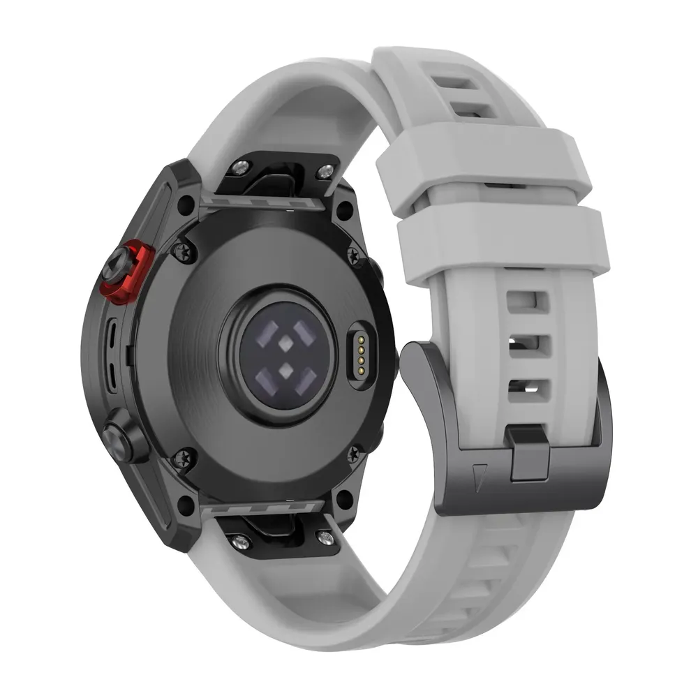 Bracelet montre silicone 20 à 26 mm