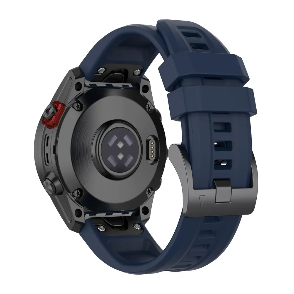 Bracelet montre silicone 20 à 26 mm