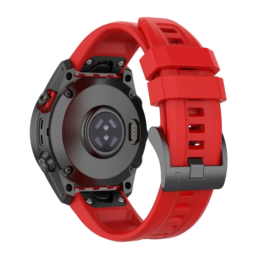 Bracelet montre silicone 20 à 26 mm