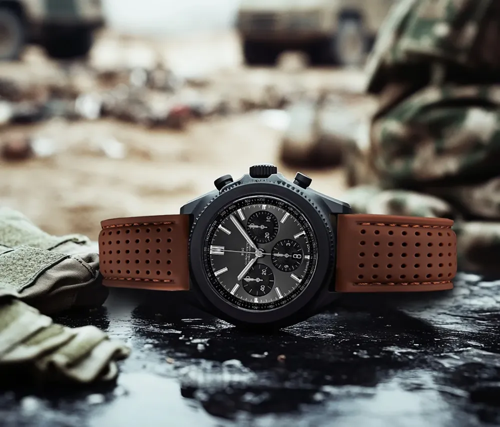 Bracelet montre silicone 20 à 26 mm